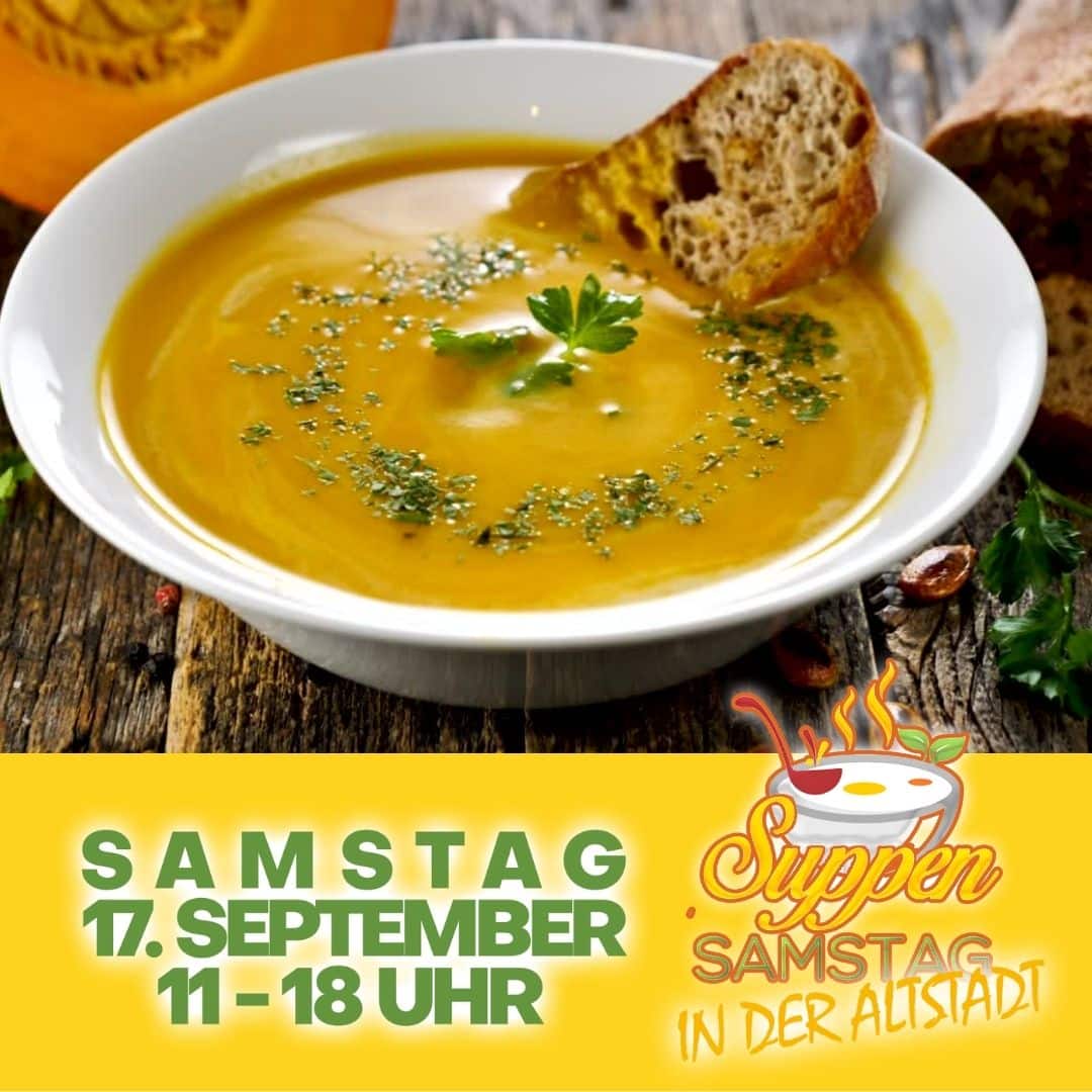 Am Samstag ist Suppensamstag!