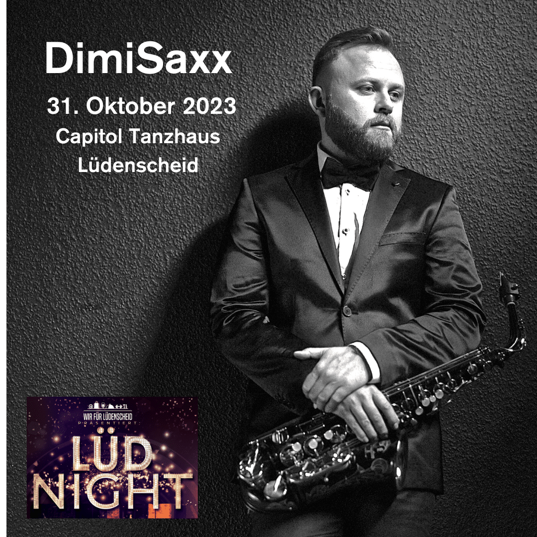DimiSaxx bei der LÜD NIGHT