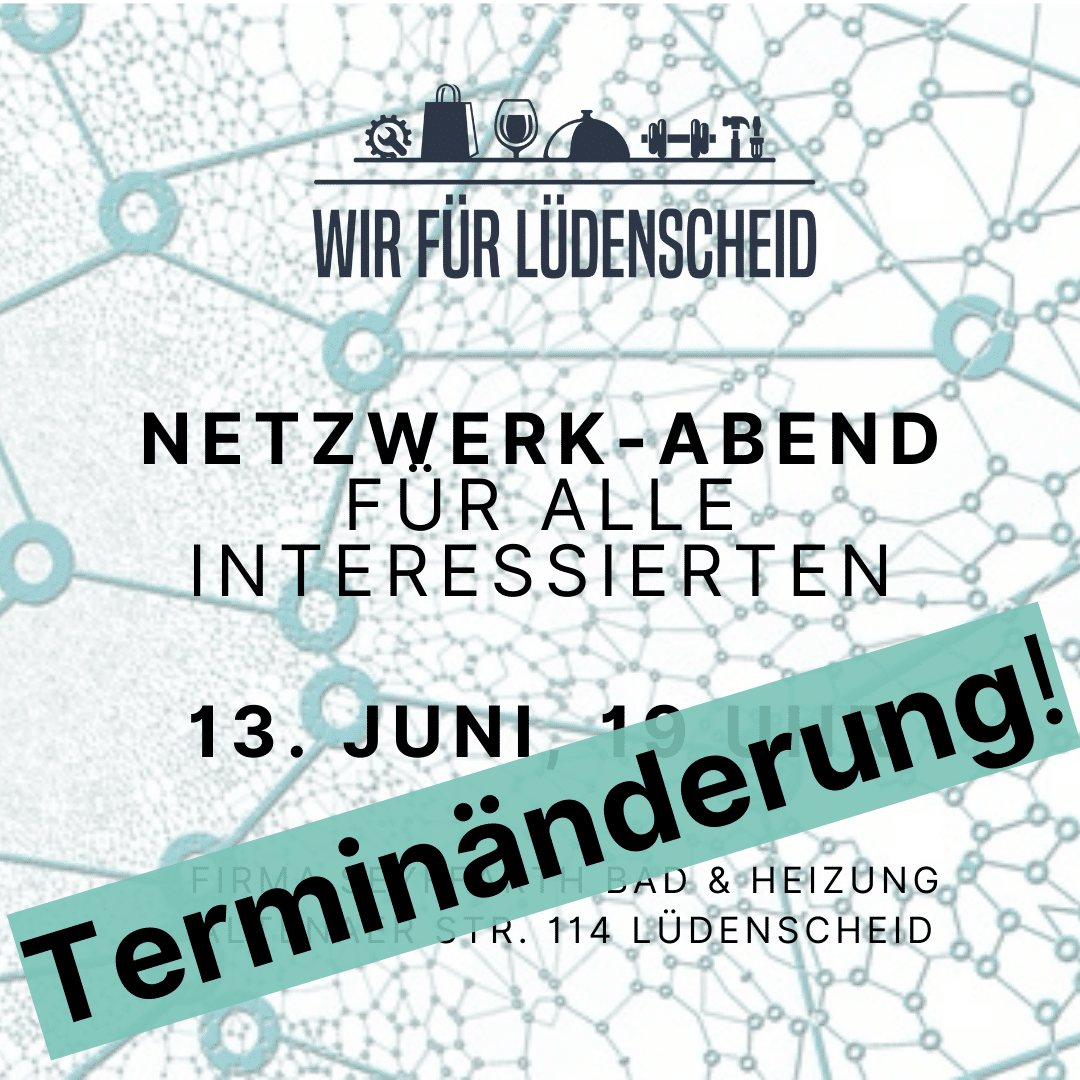 Neuer Termin für Netzwerk-Abend