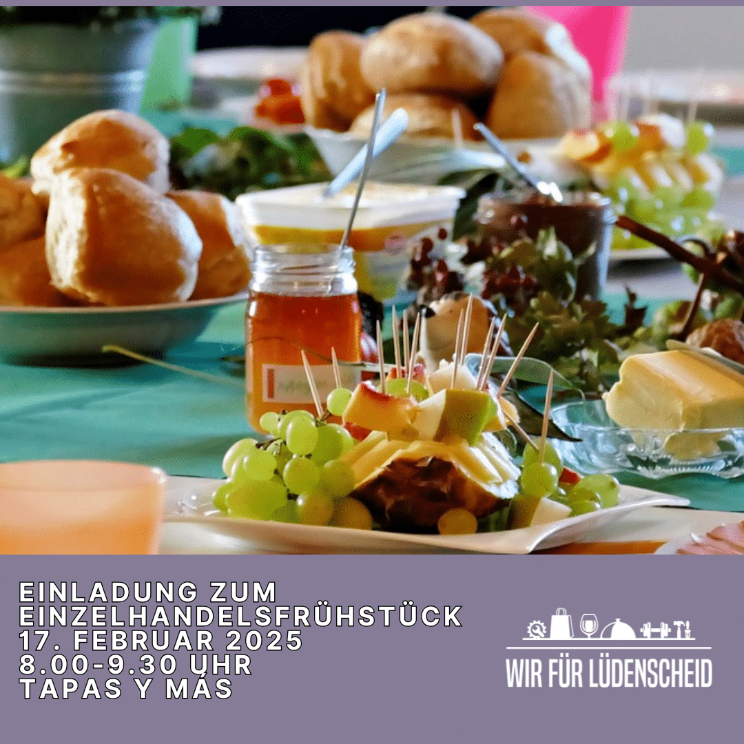 Einladung zum Einzelhandelsfrühstück 17.2.2025