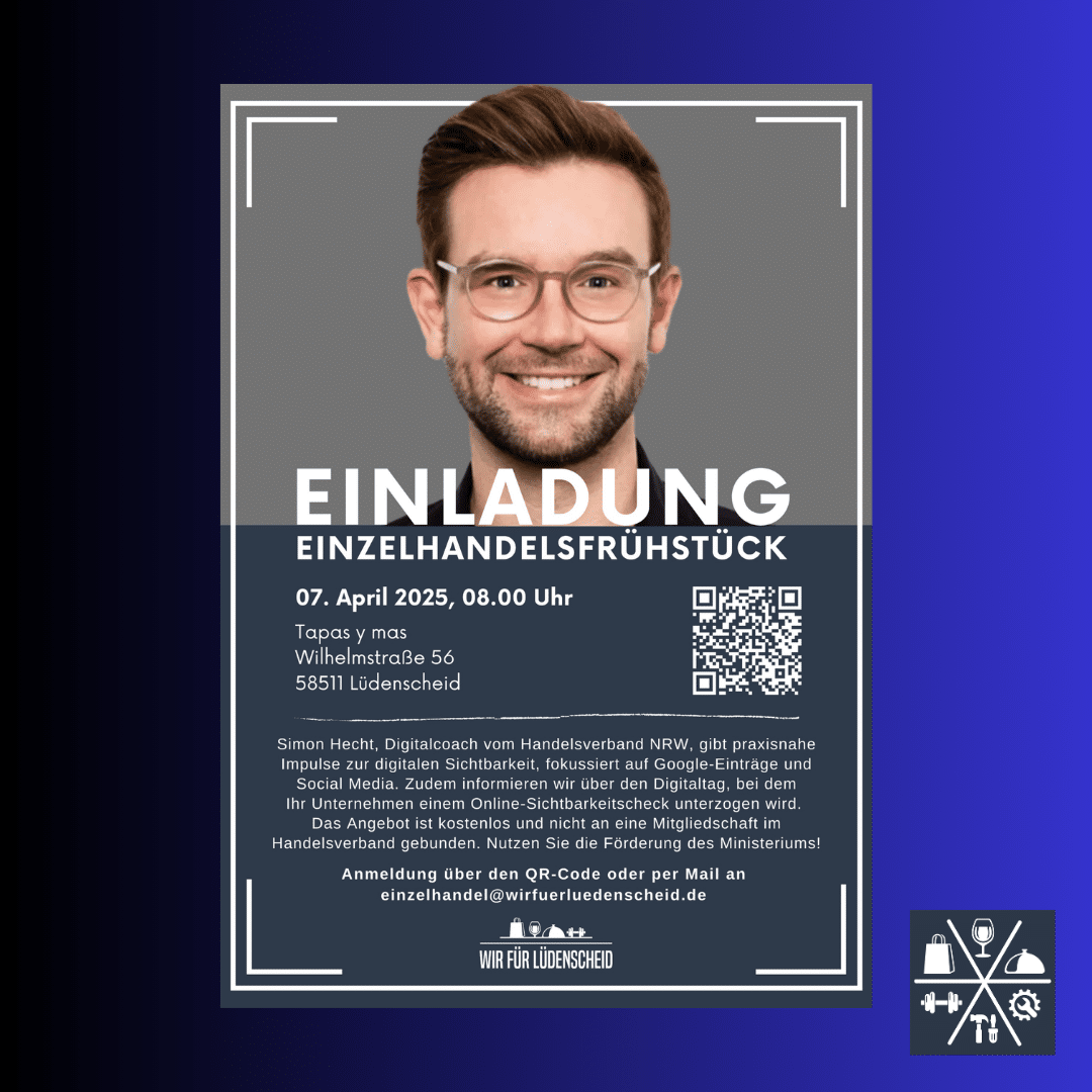Einzelhandelsfrühstück 7.4.2025