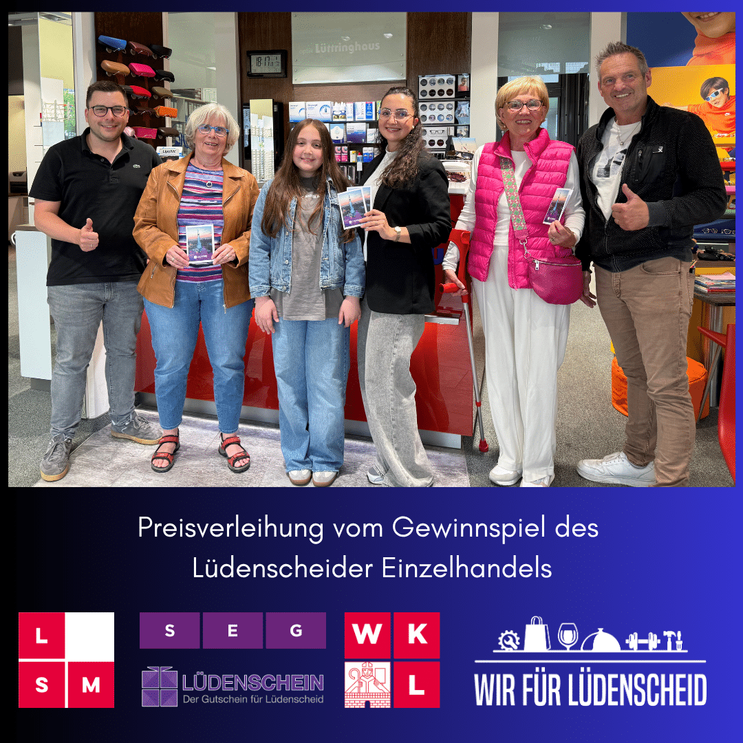 Gewinne überreicht