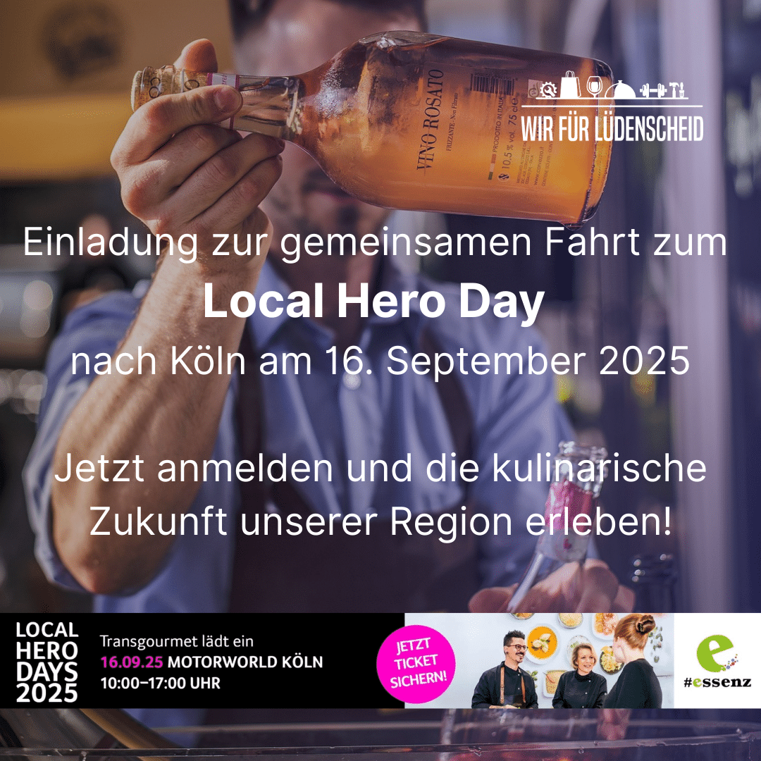 Zusammen zum TransGourmet Local Hero Day – 16.9.25, Köln