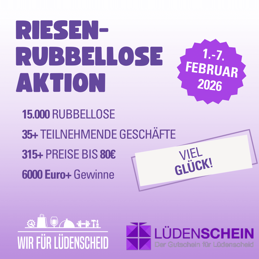 Große gemeinsame Rubbellos-Aktion