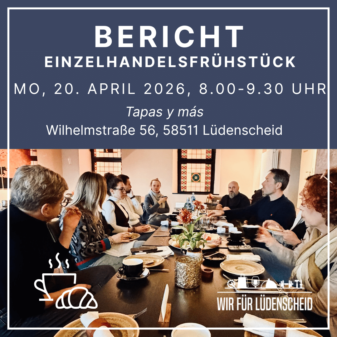 Bericht vom Einzelhandelsfrühstück – 20.4.26